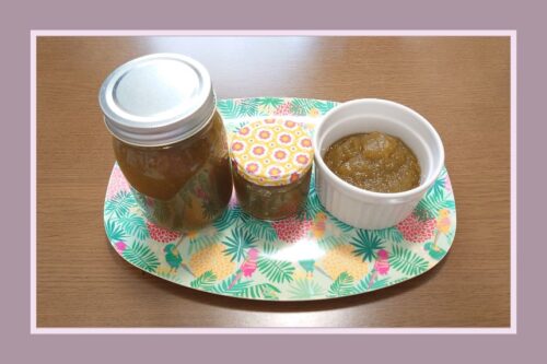 梅エキスの絞りかすから作ったジャム
